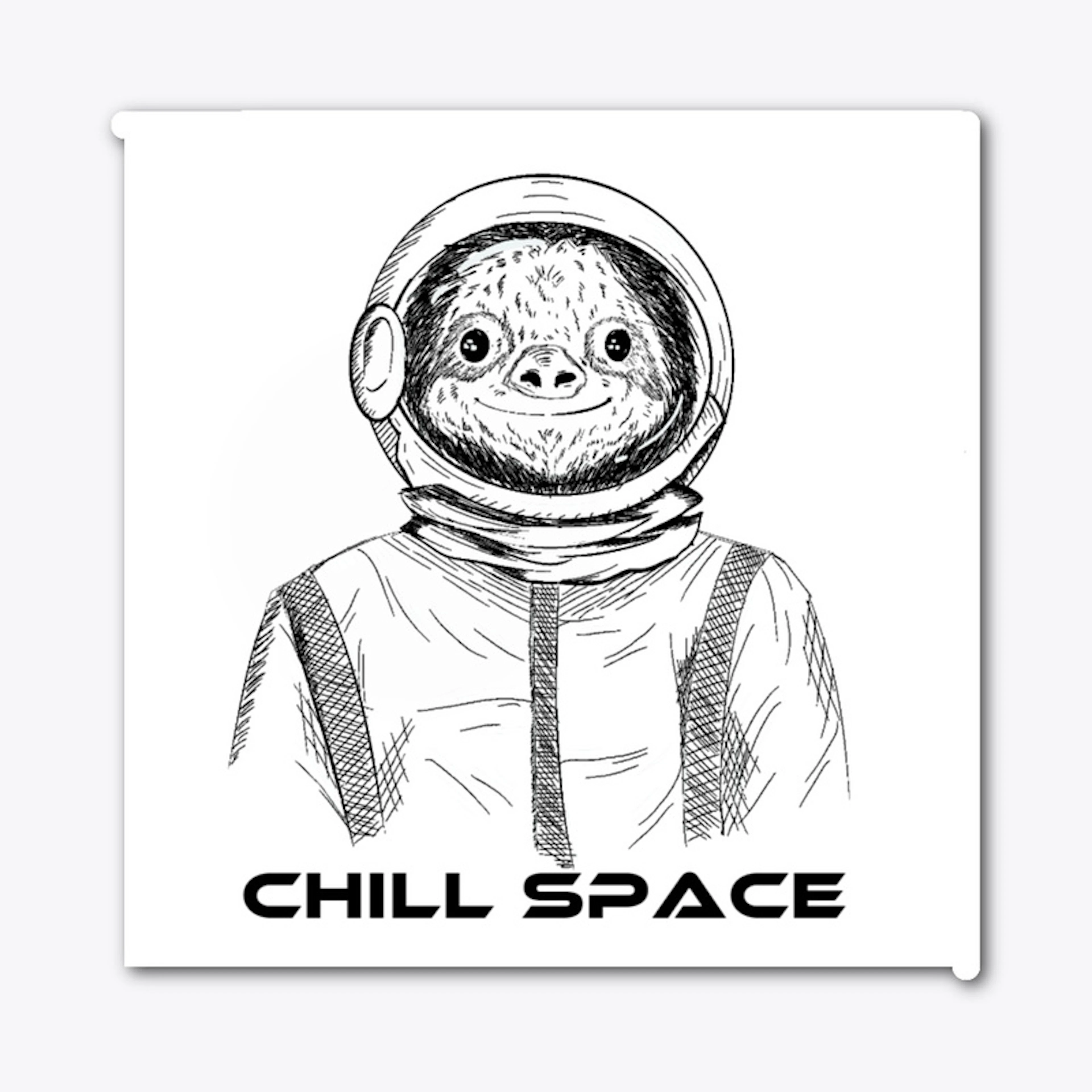 Chill Space Sticker